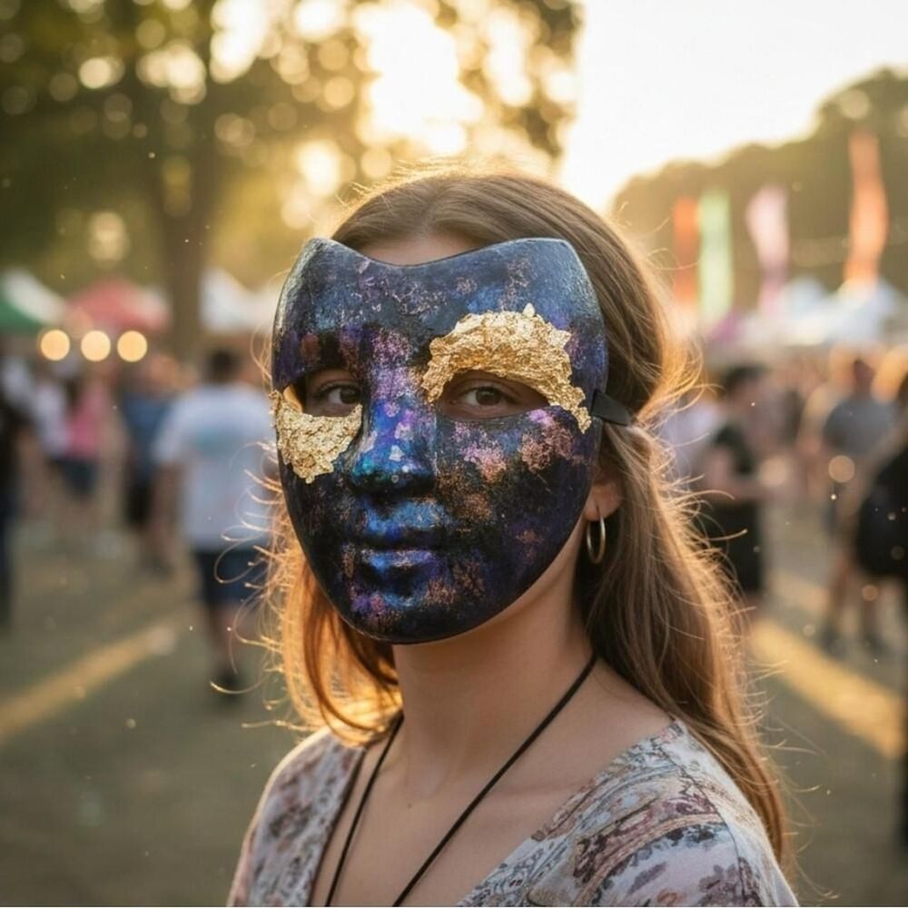 No-brand Purple and Gold Decorations